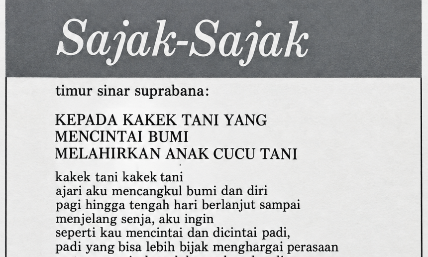 Puisi: Kepada Kakek Tani [Suara Merdeka]