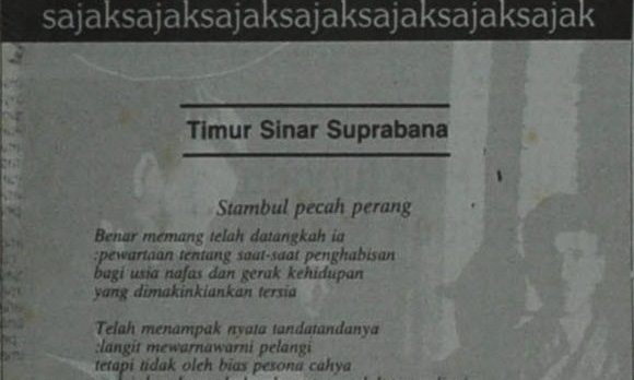 Puisi: Stambul Pecah Perang [Harian Wawasan]