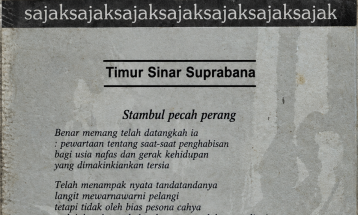 Puisi: Stambul Pecah Perang [Wawasan]