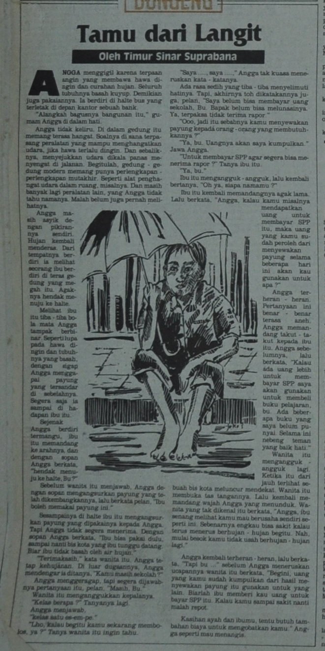 Dongeng dari Suara Merdeka 28 April 1991