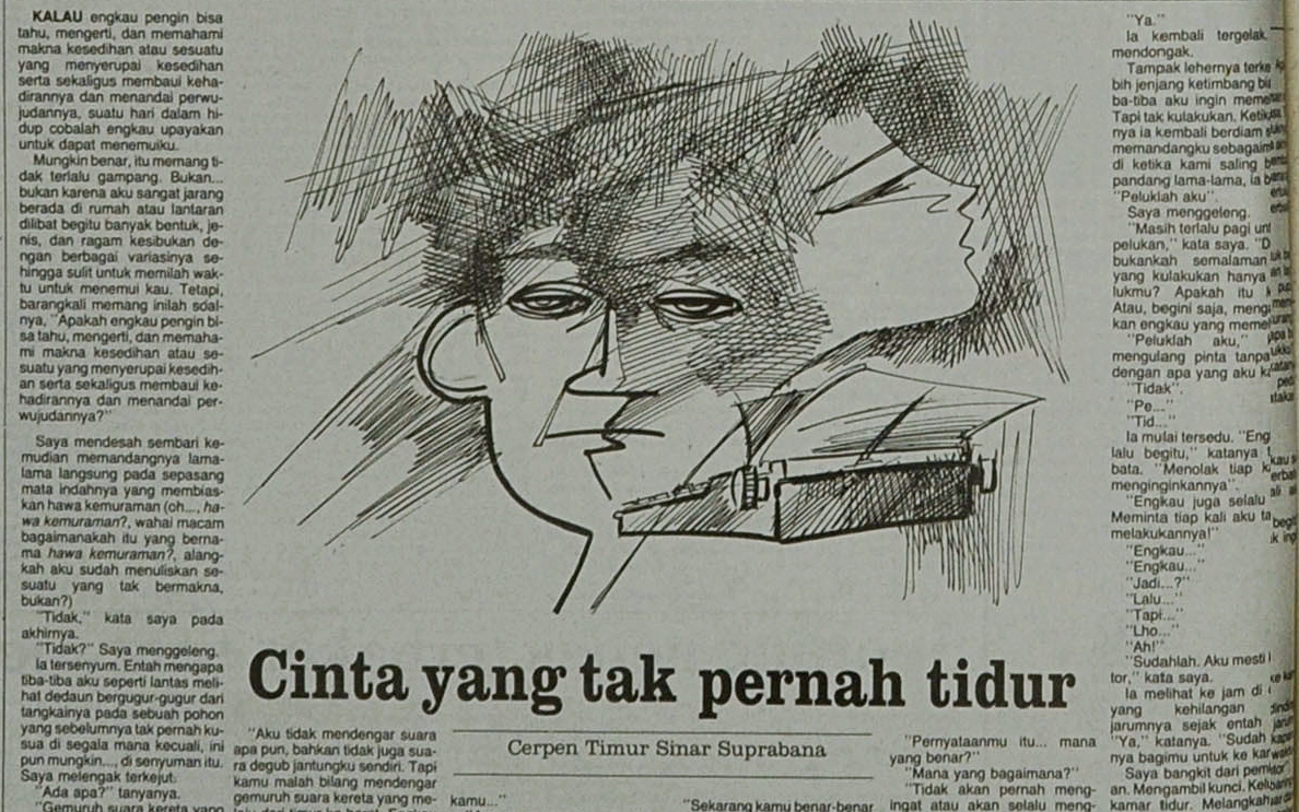 Cerpen: Cinta yang Tak Pernah Tidur [Wawasan]
